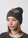 Шапка MITCHELL NESS арт. HCFK4341-SSUYYPPPBLCK Seattle Supersonics NBA (черный)